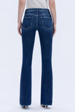 Lena High Rise Raw Hem Bootcut Jeans