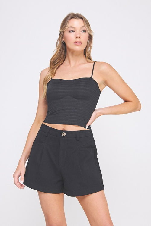 Black Shimmer Bralette