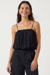 Black Bubble Tube Top