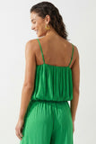 Green Bubble Tube Top