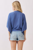 Blue Kimono Cardigan