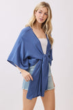Blue Kimono Cardigan