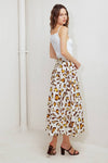 Printed Maxi Skirt