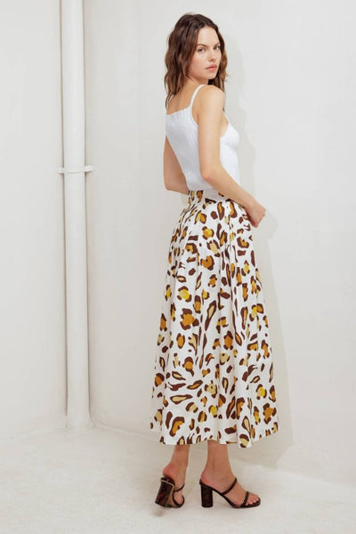 Printed Maxi Skirt