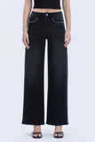 Ava Black High Rise Studded Jeans