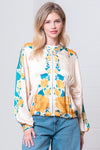 Flower Printed Jacket
