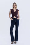 Lucy Dark Wash Seamless Bootcut Jean
