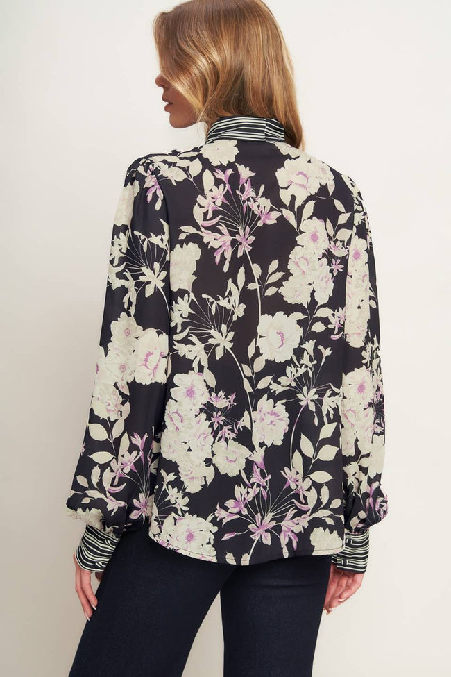 Floral Printed Woven Top