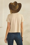 Sand Cowgirl Crop Top