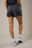 Navy Studded Tank and Shorts Set