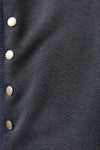 Navy Studded Tank and Shorts Set
