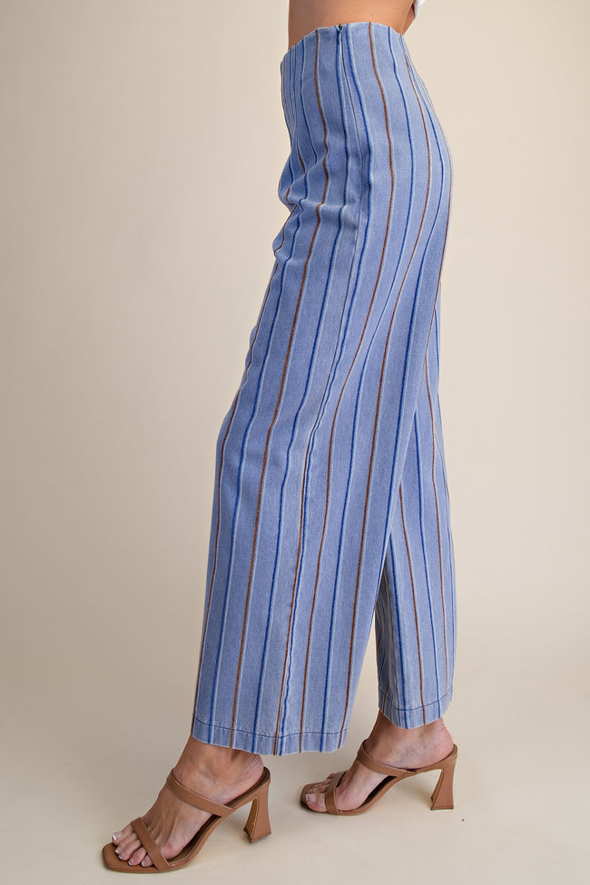 Sky High Waist Wide Leg Pants