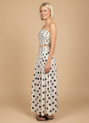 Polka Dot Tube Top & Maxi Skirt Set
