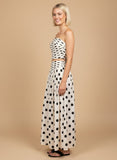 Polka Dot Tube Top & Maxi Skirt Set