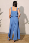 Blue Wide Leg Pants