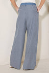 Denim Striped Seersucker Pant