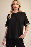 Black Oversized T-Shirt
