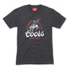 Heather Charcoal Colored Coors Rodeo Graphic Tee