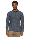 Charcoal Plaid Collared Button Up