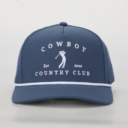 Blue Roped Hat