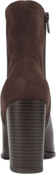 Chocolate Two Tone Ankle Boot