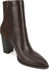 Chocolate Two Tone Ankle Boot
