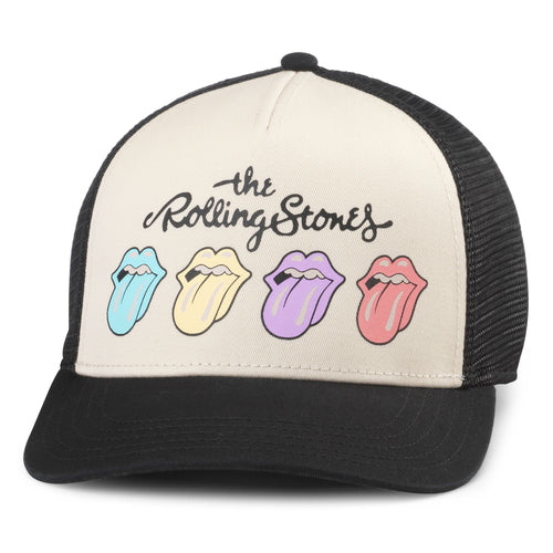 The Rolling Stones Black Colored Snap Back Hat