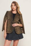Cheetah Print Cape