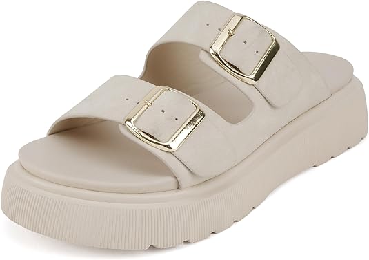 Beige Platform Sandal