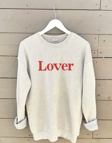 Cream Colored Heart Embellished Short Sleeve Sweater