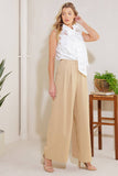 Taupe Wide Leg Pants