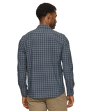 Charcoal Plaid Collared Button Up