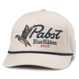Pabst Blue Ribbon Duck Print Canvas Hat