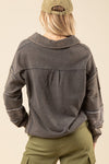 Charcoal Washed Sweater