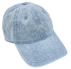 Denim rhinestone hat