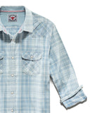 Light Blue Salida Vintage Washed Corduroy Shirt