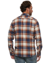 Navy and Rust Flannel