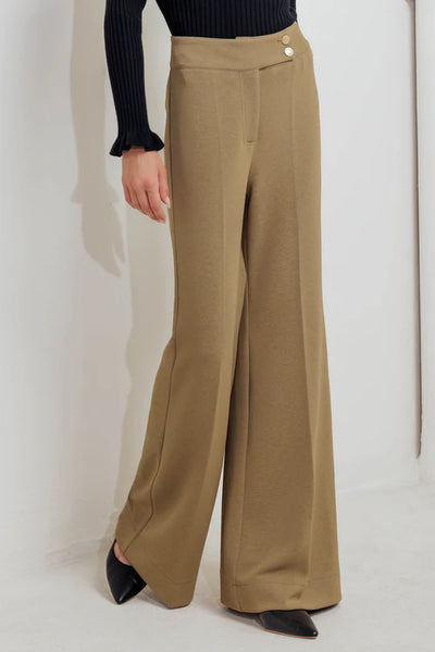Woven Vest and Pant Suit