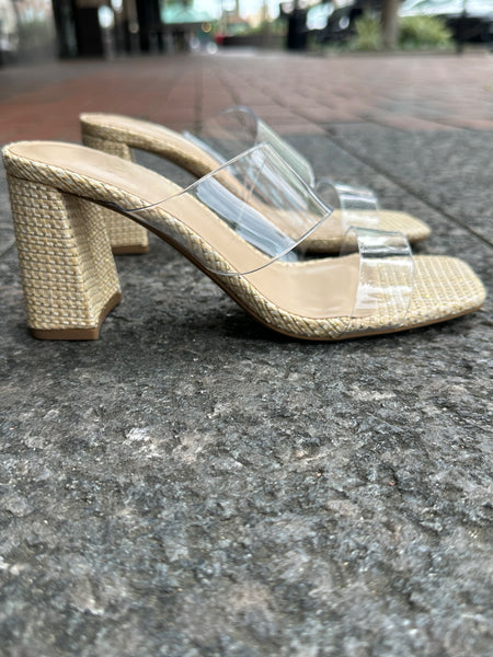 Elise Clear Summer Heel