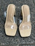 Elise Clear Summer Heel