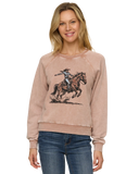 Mocha Cowgirl Sweatshirt