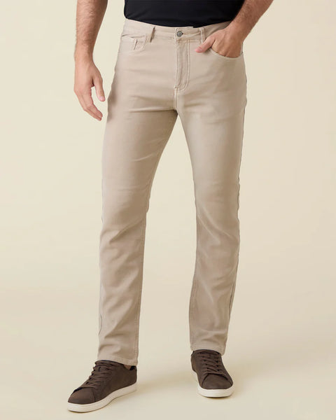 Khaki 5 Pocket Stretch Pant