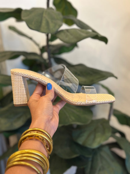 Elise Clear Summer Heel