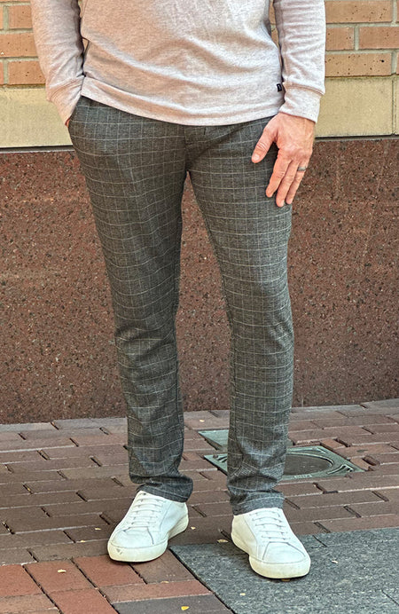 Rhone Stone Colored Commuter Slim Fit Pants
