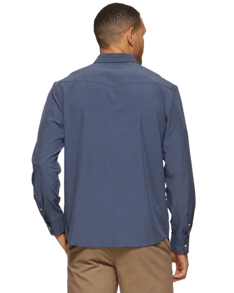 Navy Performance Western Shirt
