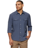 Navy Performance Western Shirt