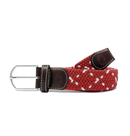 The Savannah Two Toned Woven Stretch Belt