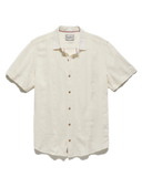 White Linen Button Down Shirt