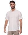 White Linen Button Down Shirt