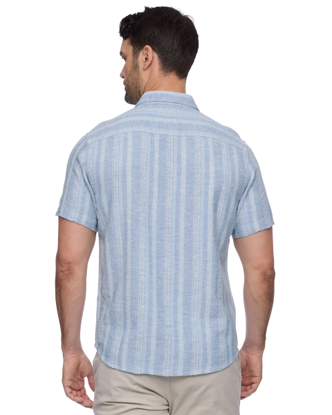 Oceanside Linen Button Down Shirt
